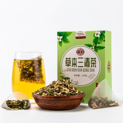 China Other Sanqing Tea Honeysuckle Houttuynia cordata Triangle Bag Flower Tea for sale