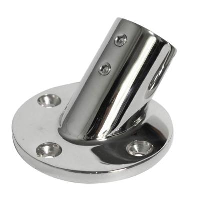 China 316 stainless steel marine boats for sale 316 stainless steel adjustable handrail fitting connector for sale