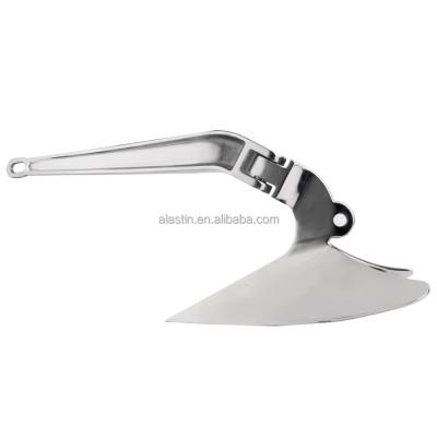 China Wholesale AISI 316 Stainless Steel Marine Best Quality Plow Plow Anchor For Boat 5KG-35KG for sale