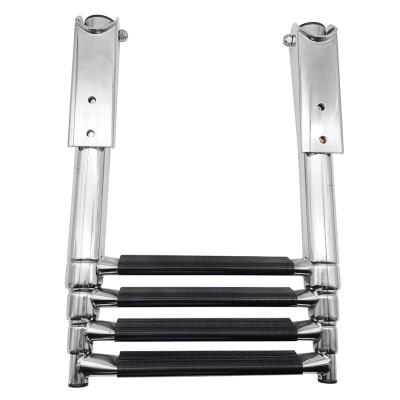 China 316 Stainless Steel Alastin 316 Fold Ladder For Boat Wholesale for sale