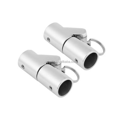 China 316 Railing Marine Hardware Fittings Swivel Wholesale 316 Stainless Steel Joint For Bimini Pipes for sale