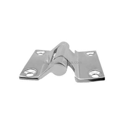 China 316 Heavy Duty Stainless Steel 316 Stainless Steel Mirror Polished Marine Casting Hinge for sale