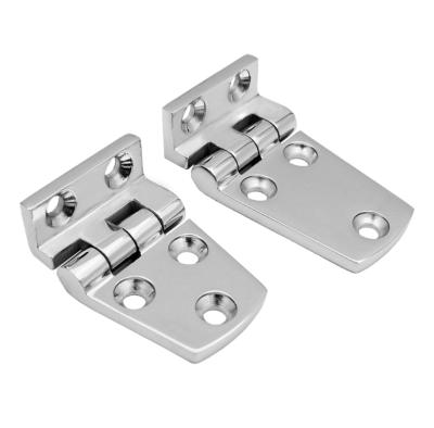 China 316 Stainless Steel AISI316 Marine Hardware Stainless Steel Casting Hinge Door Hinge for Yacht for sale