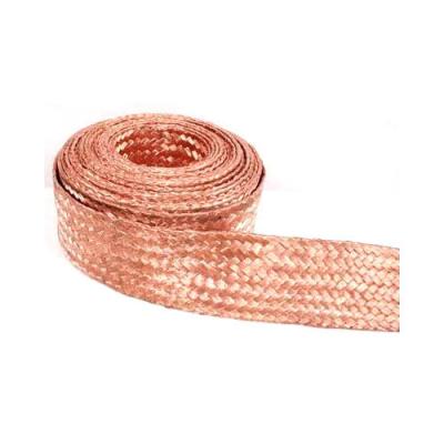 China L&R Underground Flexible Copper Braid High Quality Tinned Braided Ground Wire Copper for sale