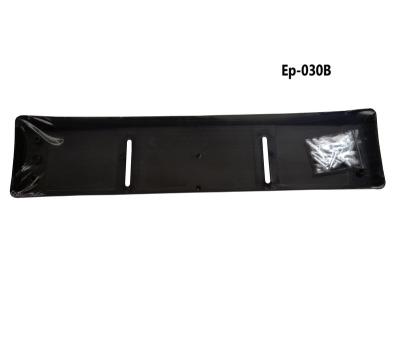 China European version Ep-030 520*109mm pp plastic did not curved license plate front black frame for sale