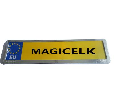 China European Car Versions ABS Plastic License Plate Frame (Ep-010/011/012) 520*109mm for sale