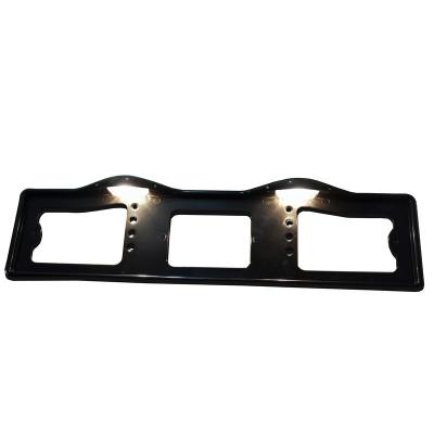 China Yes European size ABS lamp license plate plastic frame for sale