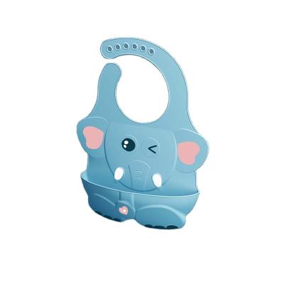 China Custom food grade washable fashion silicone baby bib print kids silicone soft cute bibs for sale