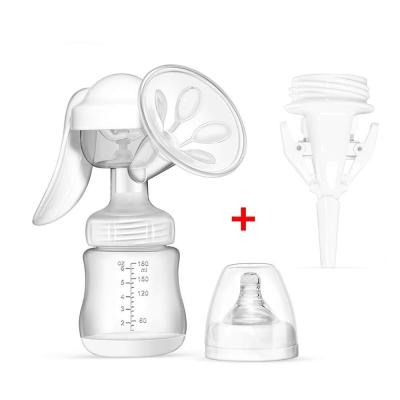 China BPA Free Portable Breast Pump Manual Pumping Milk Best For Breastfeeding for sale