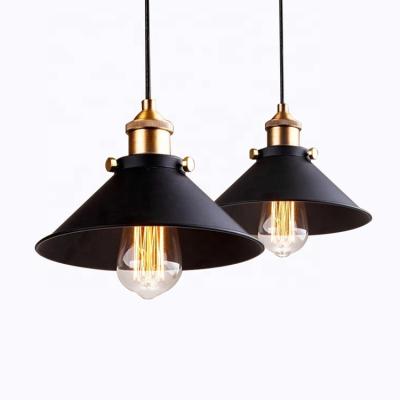 China Screw Light E26 E27 Industrial Black Vintage Hanging Pendant Lights Retro Lamp Fixtures For Kitchen Lighting Home Decor for sale