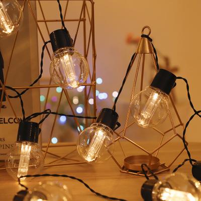 China 20 Bulbs Solar String Light Two Modes Twinkle String Decor Party Christmast Solar Powered Holiday Lighting for sale