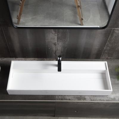 China Modern Scratch resistant dubai sanitary ware acrylic wash basin sinks bathroom unique wash basin stenen gootsteen for sale