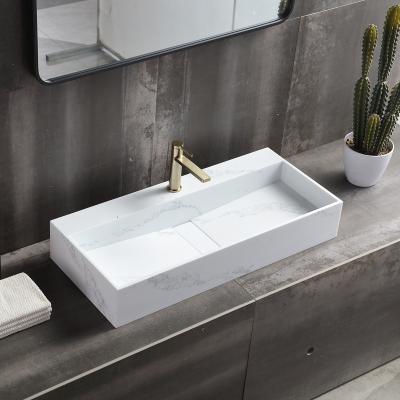 China Modern Lavabo Bagno Oyma Pierre European Modern Bathroom Sink Bathroom Wash Basin for sale