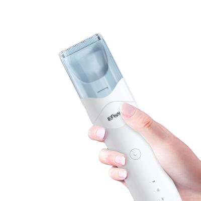 China Baby Kids Enssu Baby Hair Clippers Waterproof Rechargeable Cordless Rechargeable Vacuum Hair Trimmers for Toddler for sale