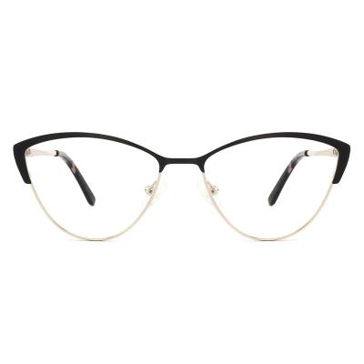 China Blue Light Blocking Eyeglasses Frames Metal Optical Frame Men Women Glass Fashion Multi Style Anti Reading Glass for sale