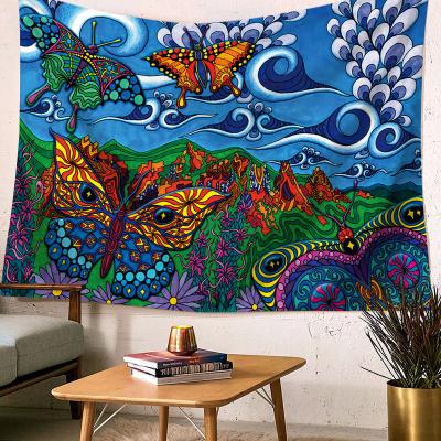 China Simply 2020 Customize Abostract Hippie Psychedelic Tapestry for sale