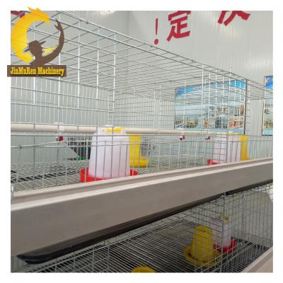 China Cultivate Jinmuren Reasonable Price Best Design Baby Chick Cage Brooder Hot Galvanized Cage For Poultry Farming for sale