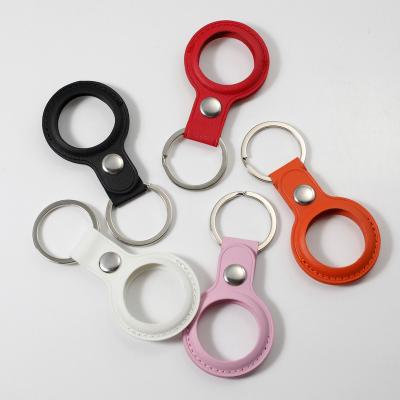 China 2021 Hot Selling New Anti-lost Dog Pet Collar Holder Anti-lost Leather Soft Case For Apple Airtag for sale