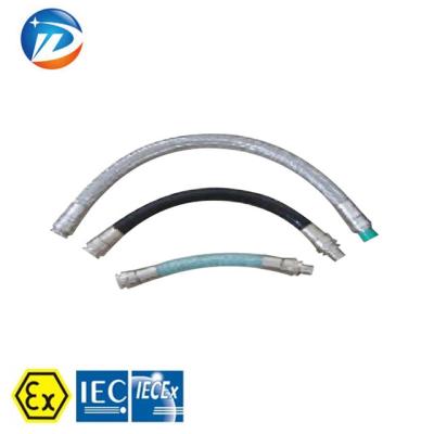 China IP66 high quality metal stainless steel explosion proof flexible conduit BNG with CNEx ATEx IECEx certificate for sale