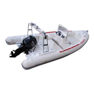 China Speed ​​Racing CE Approval 1.2mm Hypalon Rib Boat Wholesale 1.2mm Luxury Fiberglass Hull Rib Boat 680 for sale