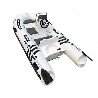 China Speed ​​China PVC Inflatable Racing V Shape 330 Hypalon Rib Boat With Outboard Motor (CE) for sale