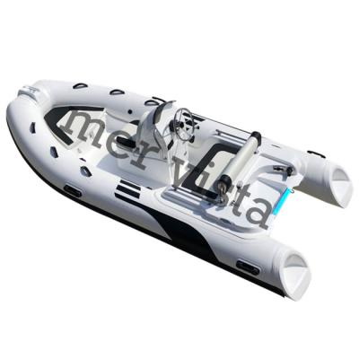 China Speed ​​Racing Europe Design 13ft Rigid Hull Inflatable Boat Rib 390 For Sale for sale