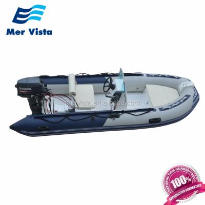 China Speed ​​Racing Cheap Fishing Rigid Hull Rib Boat For Sale Australia Inflatable 4 Meter Fiberglass Commercial Prices for sale