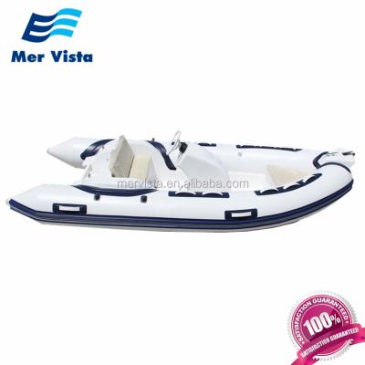 China Speed ​​Racing China Hypalon PVC Cheap RIB 430 Yacht Luxury Boat For Sale for sale