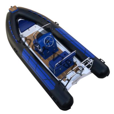 China Speed ​​Racing CE Certificate 15.4ft 4.7m Inflatable Sport Rib Boat Motorboat Boat For Sale for sale