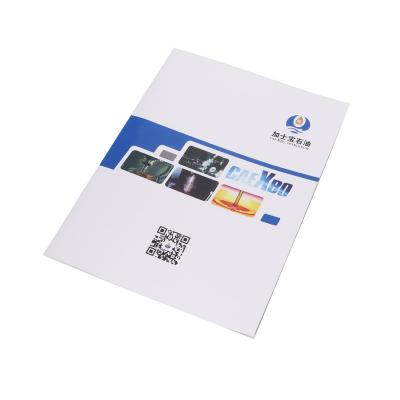 China Product Description Petroleum Product Catalog Introduction Instruction Cards Store Premium Coated Instruction Guide Saddle Paper Binding for sale