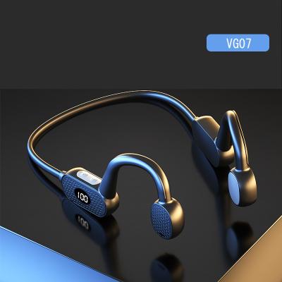 China New VG07 BT 5.1 Bone Bone Conduction Earphone Waterproof High Fidelity Sports Earbud Headset TWS Wireless Earphone for sale