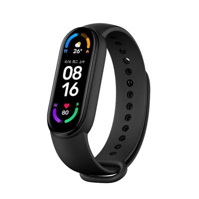 China Touch Screen Xiaomi MI Band 7 AMOLED Screen Blood Oxygen Waterproof Heart Rate Tracker Monitor Fitness Wristband for sale