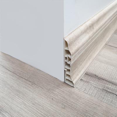 China Modern High Quality Polybett PVC Skirting Board for sale