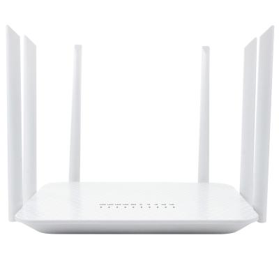 China 4g 1200Mbps 2.4GHz 5.8GHz dual band high speed daul band lte 4g router indoor wireless home with sim card slot for sale