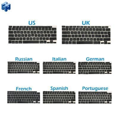 China New Laptop A2179 USA UK FR GER Laptop PS Keys Azerty Mechanical Keycaps For Macbook Air 13