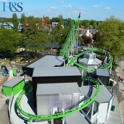 China Fiberglass Theme Park Rides Small Swapping Roller Coaster for sale