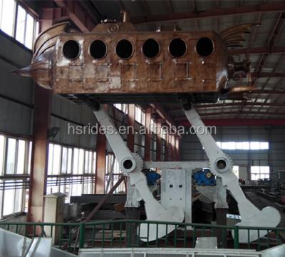 China Theme Park Factory Price Crazy Bus Amusement Park Equipment for sale