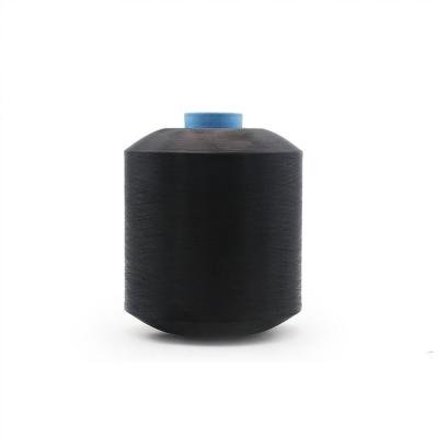 China High Sustainable Grade Dyed 100% Recycled Polyester Yarn White Poly Dty For Webbing for sale