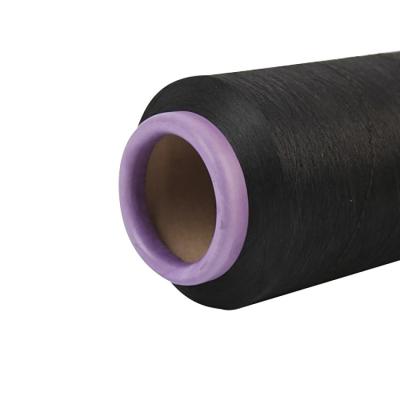 China 150d 48f Durable Texturing Machine Yarn Polyester Yarns Dty Black Dty Black for sale