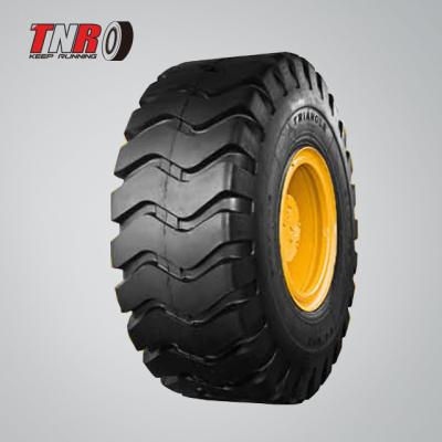 China Natural rubber 16.00-25 18.00-25 TL612 E3/L3 triangle brand Bias rigid dump truck tire 14.00-24 for sale