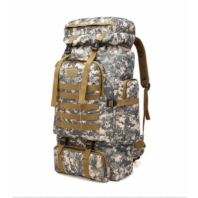 China Fashion Large Capacity Oxford Cloth Army Bag Mountaineering Bag Travel Lightweight Waterproof Outdoor Tactical Backpack for sale