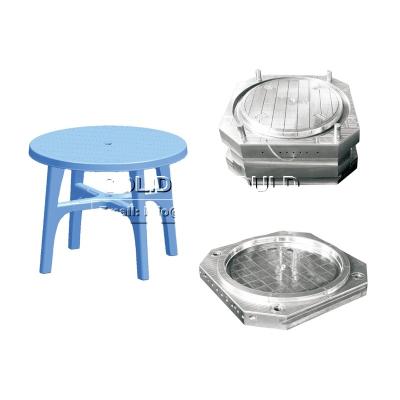 China Outdoor plastic with high quality round table plastic injection molding manufacturer for sale