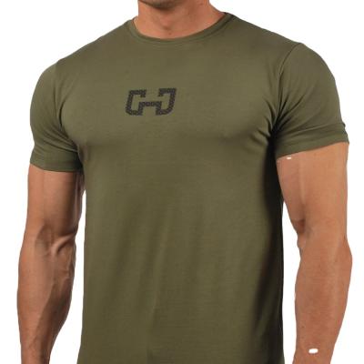 China Wholesale High Quality Custom Made Man Cotton Sportswear Mens T-shirt Gym Running T-shirt Spandex QUICK DRY for sale