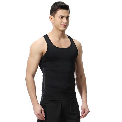 China OEM Sports Logo Printed Men's Hot Sale QUICK DRY Gym Athleisure Tank Top for sale