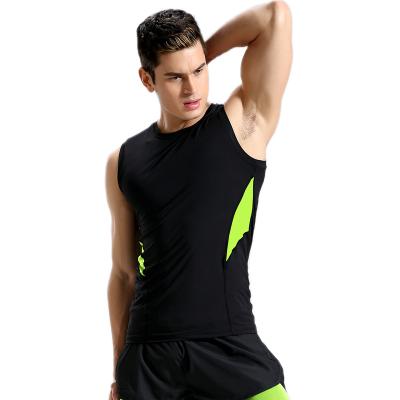 China Wholesale Mens Athleisure Summer Quick-Dry Quick-Dry Vest For Men Stretch Running Fitness Tank for sale