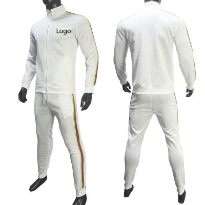 China Breathable Jogging Suits Mens Tracksuit Set Two Piece Set Mens Clothing Set Sew Logo Custom Mens Tracksuit / for sale