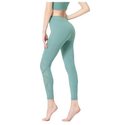 China Common Wear Gym Fitness Women Clothing Breathable Active Yoga Pants Gaiters For Women High-elastic Quick Dry for sale