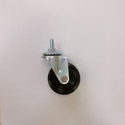 China Swivel 50MM PP Swivel 2 Inch Threaded Stem Caster for sale