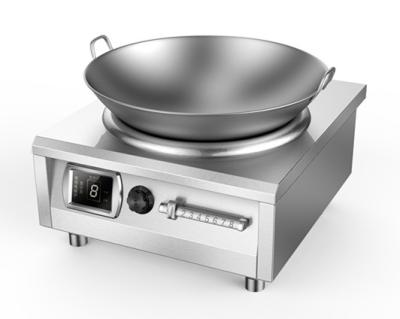 China High Power 8KW Induction Cooker Waterproof Commercial Wok for sale