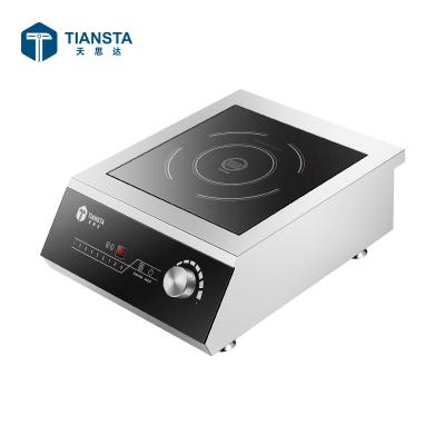 China Commercial 3.5KW 220V Hotel Electric Single Flat Induction Cookers for sale